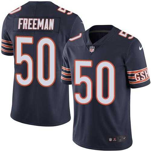 Nike Men & Women & Youth Bears 50 Jerrell Freeman Navy Blue Color Rush Limited Jersey,We sell and wholesale Nike Men & Women & Youth Bears 50 Jerrell Freeman Navy Blue Color Rush Limited Jersey on line form chian!